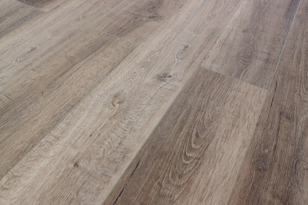 Кварцвиниловый SPC ламинат Cronafloor Wood Дуб Горный ZH-81109-1 1200×180×4